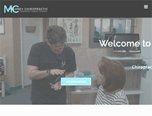 Tablet Screenshot of maloneychiropractic.com